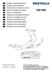 Westfalia 320 040 Instrucciones De Montaje