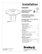 Bradley SN2008/IR Manual De Instalación