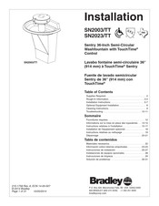 Bradley SN2023/TT Manual De Instalación