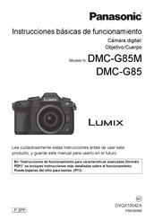 Panasonic Lumix DMC-G85 Instrucciones Básicas De Funcionamiento