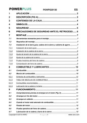 Powerplus POWPG20130 Manual De Instrucciones