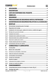 Powerplus POWXG10231 Manual De Instrucciones