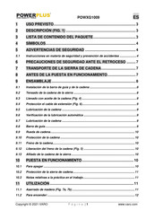 Powerplus POWXG1009 Manual De Instrucciones