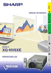 Sharp XG-NV6XE Manual De Manejo