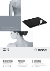 Bosch PFP1136 Instrucciones De Uso
