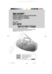 Sharp QT-90W Manual Del Usuario