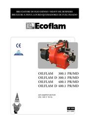 Ecoflam OILFLAM400.1 PR/MD Manual Del Usuario