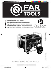 Far Tools GGC 3300 Traduccion Del Manual De Instrucciones Originale