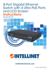 IC INTRACOM Intellinet Network Solutions 561310 Insrucciones