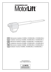 Chamberlain MotorLift HC300ML-2 Instrucciones De Instalación