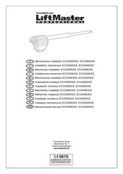 Chamberlain LiftMaster PROFESSIONAL ECO400K Manual De Instalación