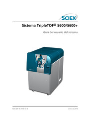 SCIEX TripleTOF 5600+ Guia Del Usuario