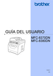 Brother MFC-8380DN Guia Del Usuario