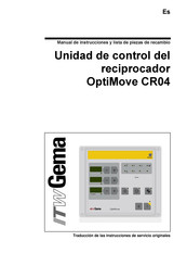 ITW Gema OptiMove CR04 Manual De Instrucciones