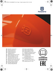 Husqvarna 226HD75S Manual De Instrucciones