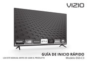 Vizio E60-C3 Guia De Inicio Rapido