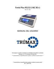 Trumax Fenix Plus Manual De Usuario