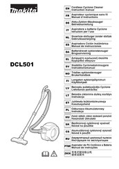 Makita DCL501 Manual De Instrucciones