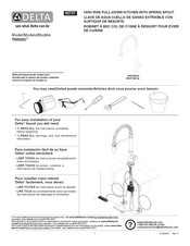 Delta TRINSIC PRO 9659T-DST Manual Del Usuario