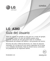 LG A380 Guia Del Usuario