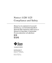 Sun Microsystems Netra t 1125 Manual De Seguridad