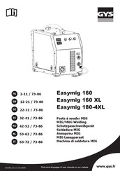 GYS Easymig 160 XL Manual Del Usuario