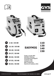 GYS Easymig 130 Manual Del Usuario