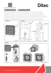 DITEC COM502ER Manual De Instalación