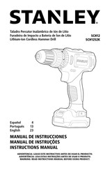 Stanley SCH12 Manual De Instrucciones