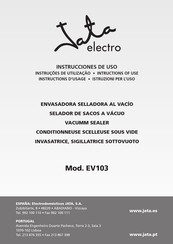 Jata electro EV103 Instrucciones De Uso