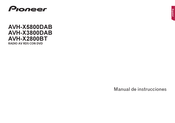 Pioneer AVH-X3800DAB Manual De Instrucciones