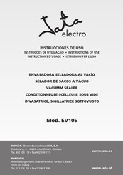 Jata electro EV105 Instrucciones De Uso