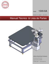 Atlanta Attachment Company 1345-6A Manual Tecnico