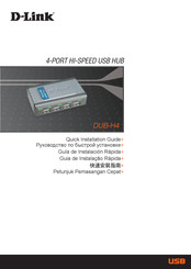 D-Link DUB-H4 Guía De Instalación Rápida