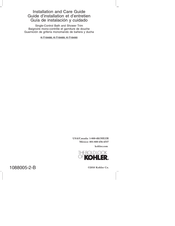 Kohler K-T18488 Guía De Instalación Y Cuidado