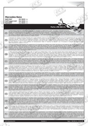 ECS Electronics MB-083-H1 Instrucciones De Montaje