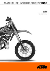 KTM 65 SX 2010 Manual De Instrucciones