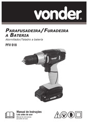 vonder PFV 018 Manual De Instrucciones