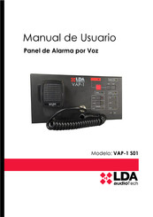 LDA Audio Tech VAP-1 S01 Manual De Usuario