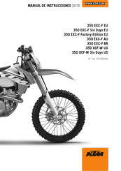 KTM 350 XCF-W US 2015 Manual De Instrucciones