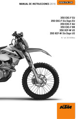 KTM 350 EXC-F EU 2016 Manual De Instrucciones