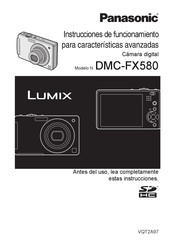 Panasonic Lumix DMC-FX580 Instrucciones De Funcionamiento