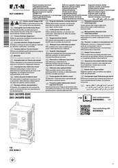 Eaton DA1-34370FB-B20C Manual De Instrucciones Original