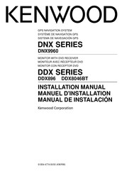 Kenwood DNX Serie Manual De Instalación