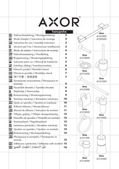 Hansgrohe Axor Uno 41536 Serie Instrucciones De Montaje