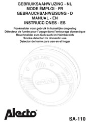 Alecto SA-110 Manual De Instrucciones