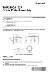 Honeywell THP2400A1027B Guia De Instalacion