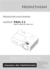 promethean PRM-32 Manual Del Propietário