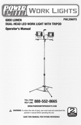 PowerSmith PWL2060TS Manual Del Operador