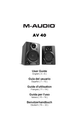 M-Audio AV 40 Guia Del Usuario